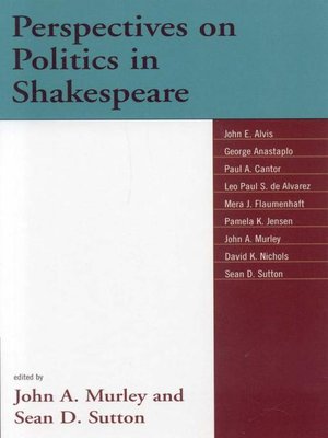 cover image of Perspectives on Politics in Shakespeare